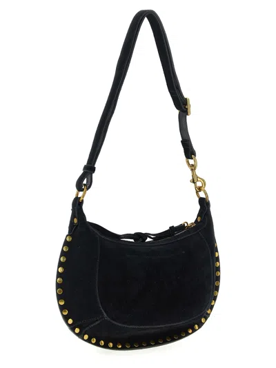 Isabel Marant Oskan Moon Shoulder Bags Black In Black