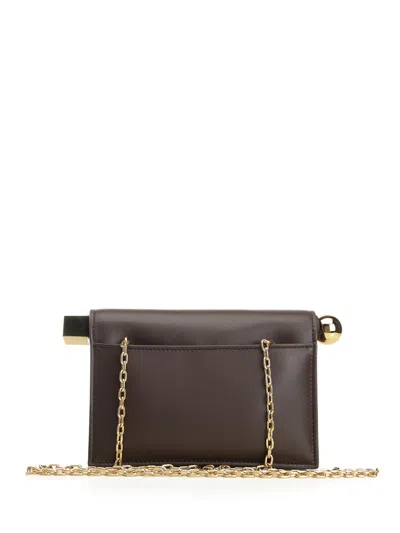 Jacquemus La Pochette Rond Carre Clutch In Pink