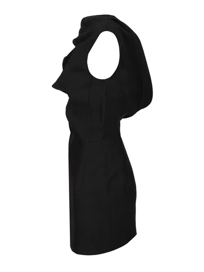 Jacquemus Women Short Fish Dress In Black