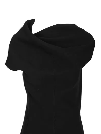 Jacquemus Women Short Fish Dress In Black