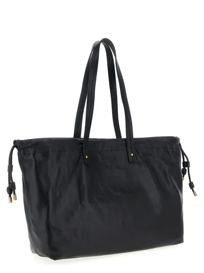 Isabel Marant Silven E/w Tote Bag Black