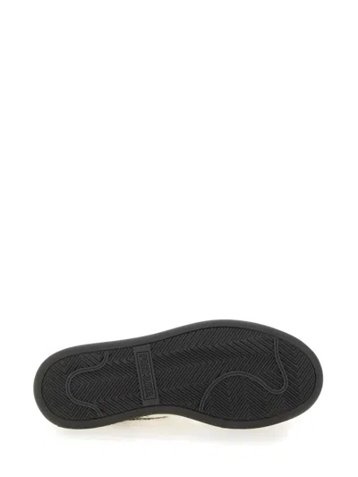 Premiata Low-top Sneaker With Spotted Animal Print And Textured Sole In Multi