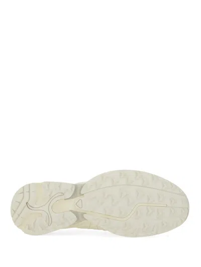 Salomon White Sneakers With Breathable Textile Upper In White
