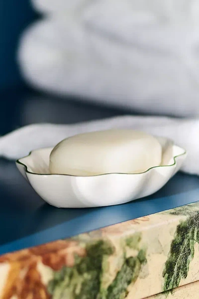 Kassatex Le Marais Soap Dish In White