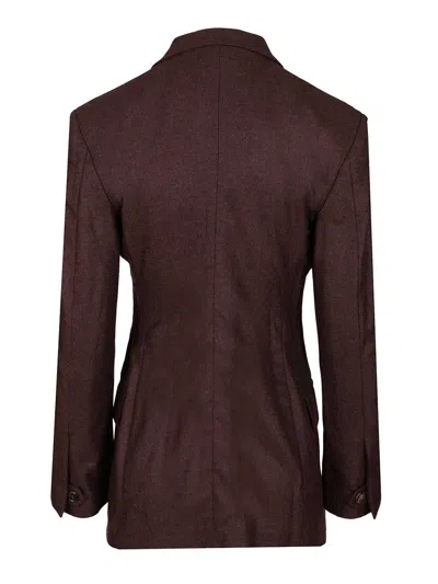 Retori Tailoring Jacket Jackets Bordeaux In Brown
