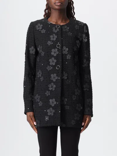 Twinset Coat In Black