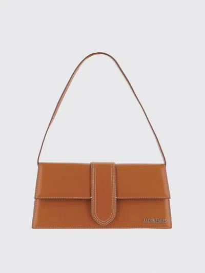 Jacquemus Brown Leather Handbag In Brown