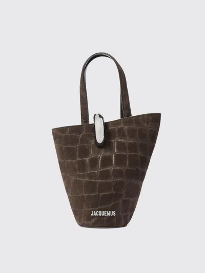 Jacquemus Le Petit Bambola Bag In Brown