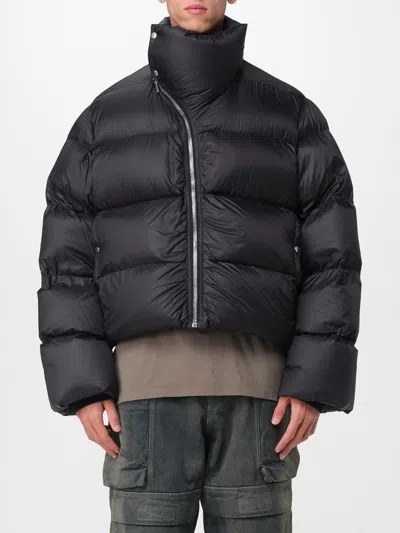 Rick Owens Black Porterville Jumbo Hooded Peter Down Jacket In Black