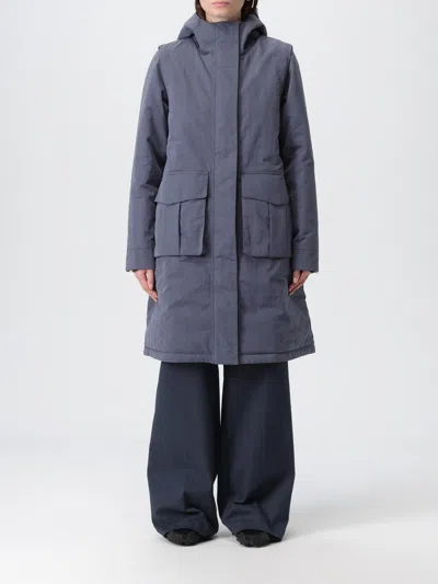 K-way Coat  Woman Color Blue In Blue