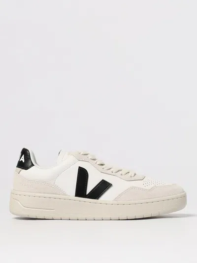 Veja Women's V-90 Extra White Nautico In Black