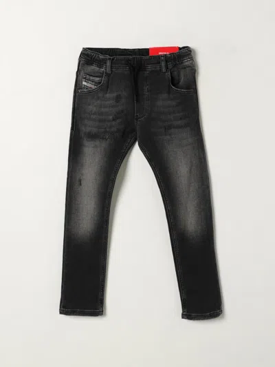 Diesel Jeans  Kids Color Denim In Black