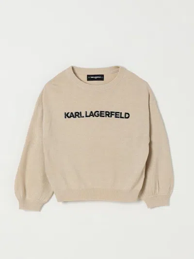 Karl Lagerfeld Sweater  Kids Kids Color Yellow In Neutral
