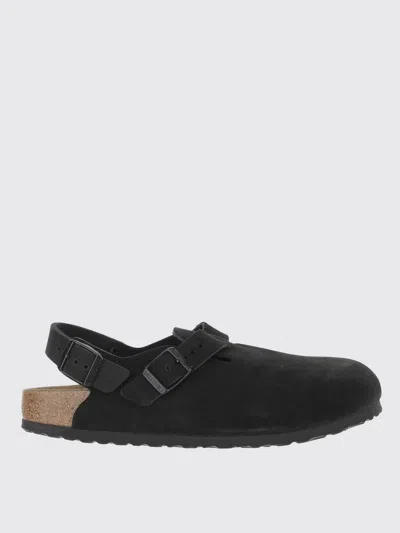 Birkenstock Closed-toe Sandals With Adjustable Buckle Straps In Black