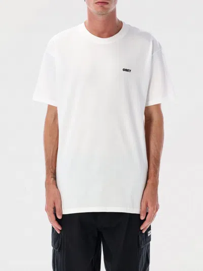 Obey T-shirt In White