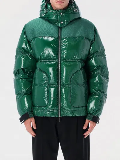 Casablanca Down-filled Relaxed Fit Puffer Jacket In Green