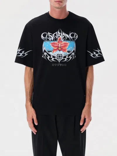Casablanca Men's Galactic Connection T-shirt In Black