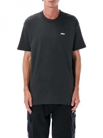 Obey Golden Goose Women Black Leather Bag In Black