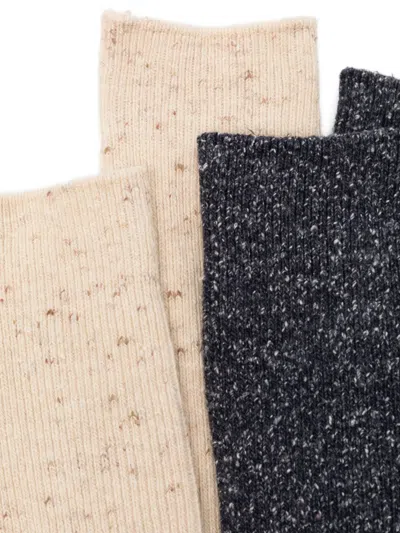 Anonymous Ism Nep American Socks (set Of Three) In Multi