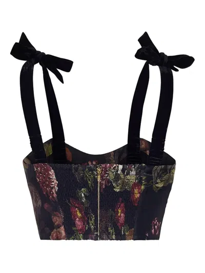 Cara Cara Tira Top In Black