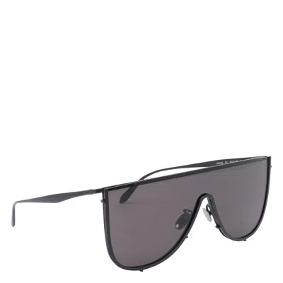Alaïa Alaia Women Metallic Mask Sunglasses In Black