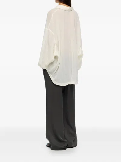 Bimba Y Lola Drawstring Patch-pocket Trousers In Gray