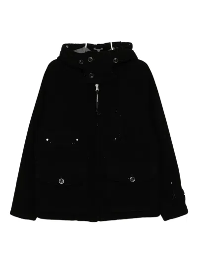 C.p. Company Medium Jacket In Duffel Clothing In Black