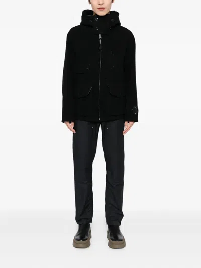 C.p. Company Medium Jacket In Duffel Clothing In Black