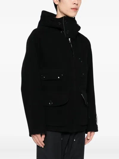 C.p. Company Medium Jacket In Duffel Clothing In Black