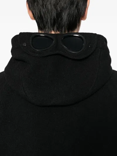 C.p. Company Medium Jacket In Duffel Clothing In Black