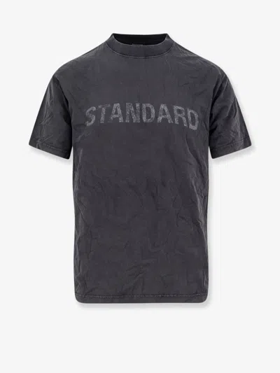Balenciaga "standard" T-shirt By Bb In Black