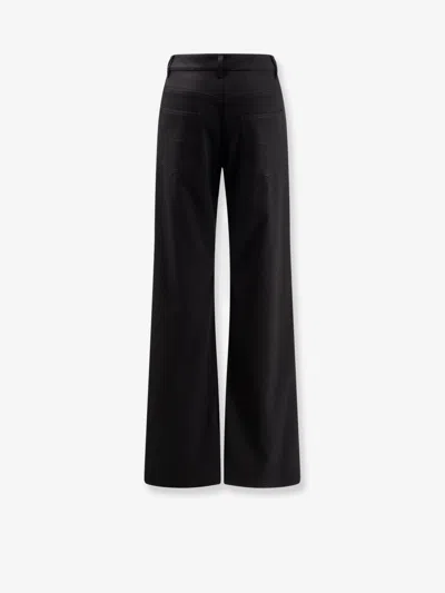 Balenciaga Flared Leg Jeans With Pockets And Loops In Black