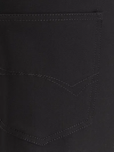 Balenciaga Flared Leg Jeans With Pockets And Loops In Black