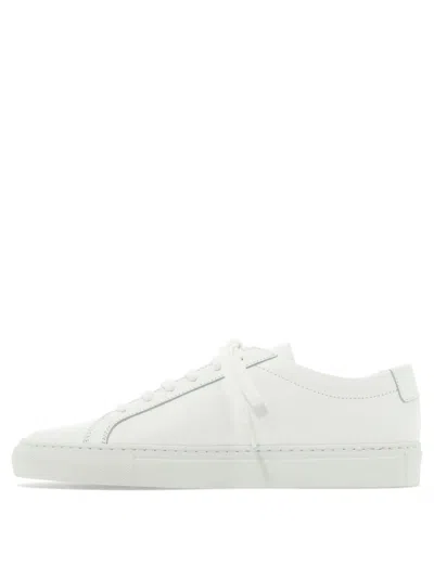 Common Projects Leather Sneakers In White