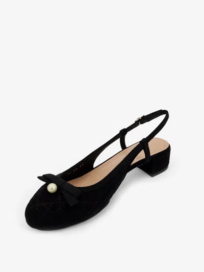 Dior Ballet Slingback Pump In Black