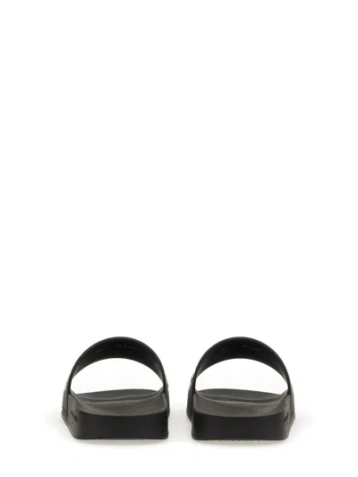 Givenchy Man Sandals Black Size 8 Thermoplastic Polyurethane