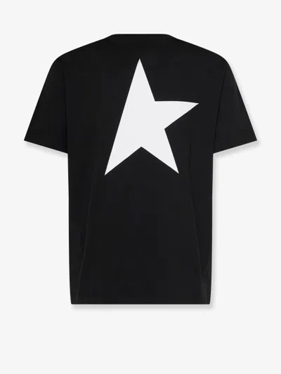Golden Goose Men Logo Print T-shirt In Black