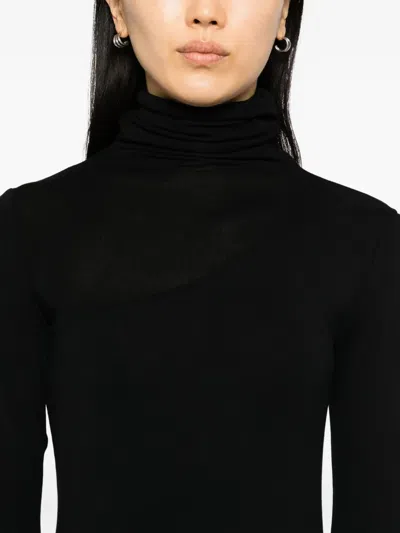 Thom Krom Long-sleeved Dress In Black
