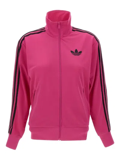 Adidas Originals 'adicolor Calssics Firebird' Zip Sweatshirt In Pink