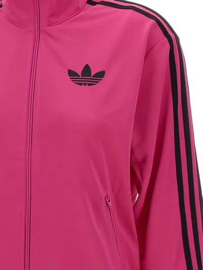 Adidas Originals 'adicolor Calssics Firebird' Zip Sweatshirt In Pink