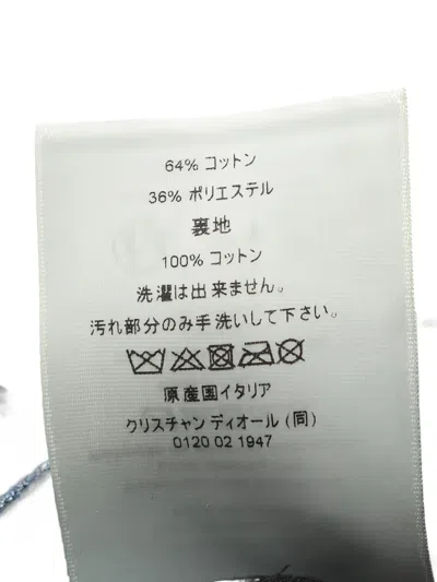 Pre-owned Dior Monogram Canvas Cap In Blue