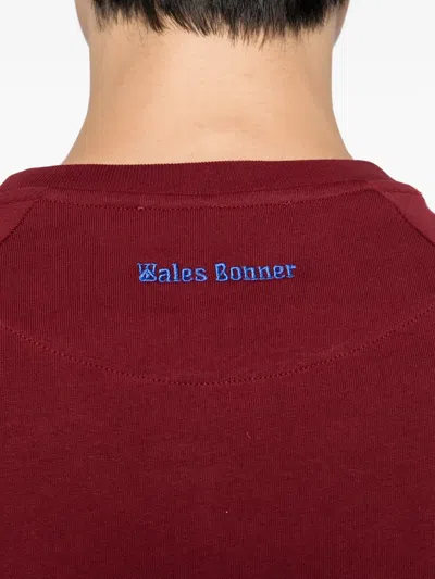 Wales Bonner Stripe-panel T-shirt In Multi