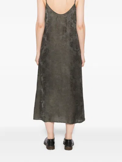 Uma Wang Anaya Midi Dress In Green