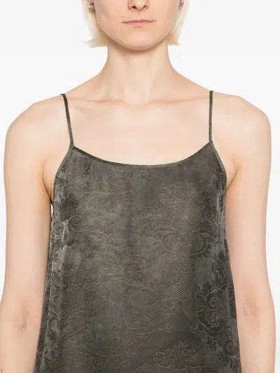 Uma Wang Anaya Midi Dress In Green