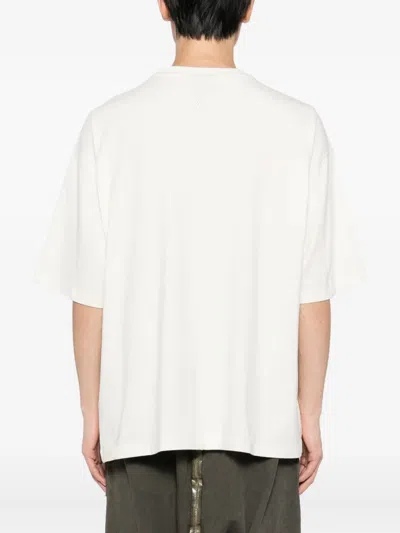 Thom Krom Stretch Cotton Modal T-shirt In White