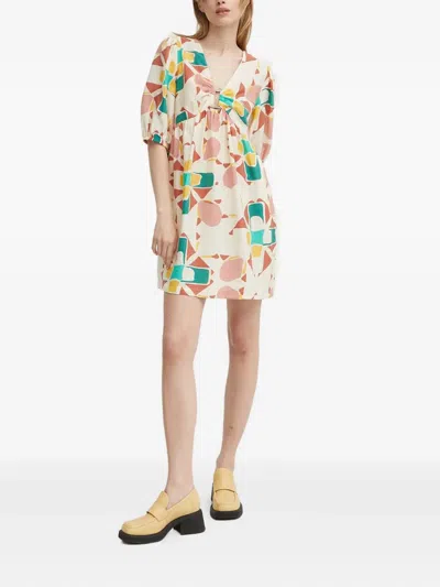 Ba&sh Arancia Printed Mini Dress In Multi