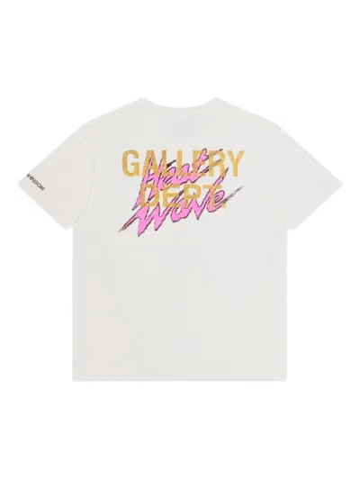 Gallery Dept. Doc Johnson Heat Wave Glittered Printed Cotton-jersey T-shirt In Multi