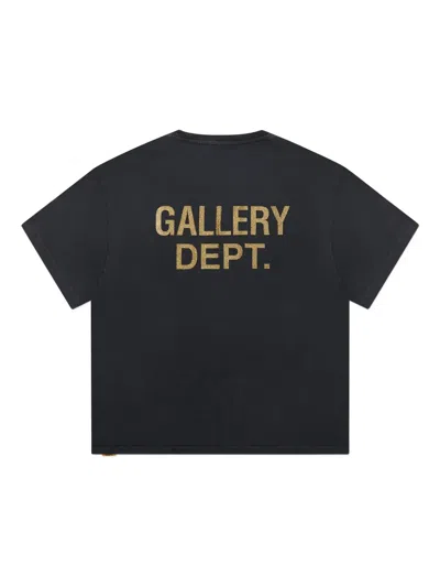 Gallery Dept. See No Evil Monkey-print Cotton T-shirt In Black