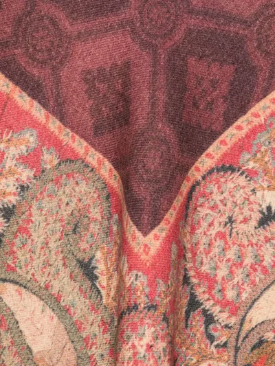Pierre-louis Mascia Fringed Paisley Shawl In Neutral