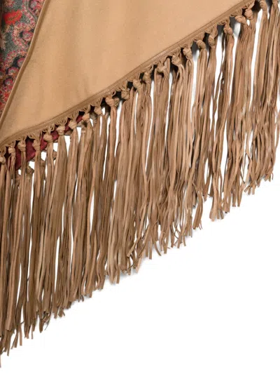 Pierre-louis Mascia Fringed Paisley Shawl In Neutral